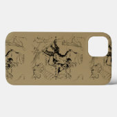 Gemini Constellation Zodiac Hevelius circa 1690 Case-Mate iPhone Case (Achterkant (horizontaal))