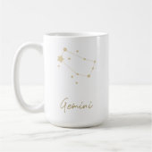 Gemini Constellation Zodiac Koffiemok (Links)