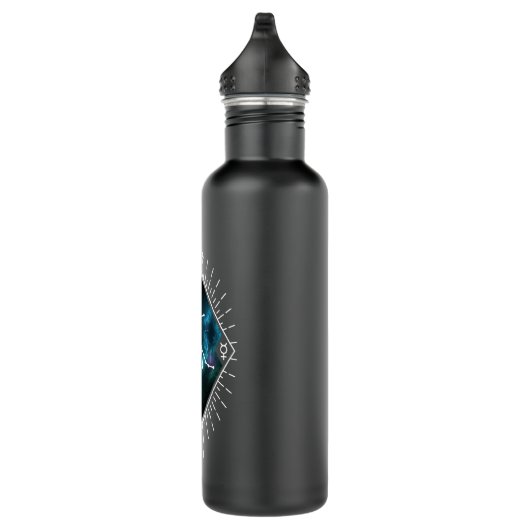Gemini Constellation & Zodiac Symbol Waterfles (Rechts)