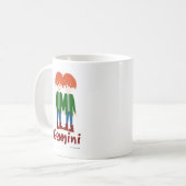 Gemini Cute Twins Symbol Koffiemok (Voorkant links)