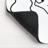 Gemini de tweeling gepersonaliseerde zodiale verja muismat (Hoek)