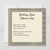 Gemini de tweeling Zodiac teken Verjaardagsfeest Kaart (Achterkant)