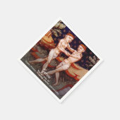 Gemini de tweeling Zodiac teken Verjaardagsfeest Servet (Hoek)