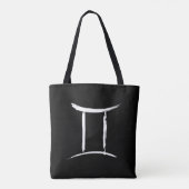 GEMINI De Tweelingen Sterrenbeeld Lente Astrologie Tote Bag (Achterkant)