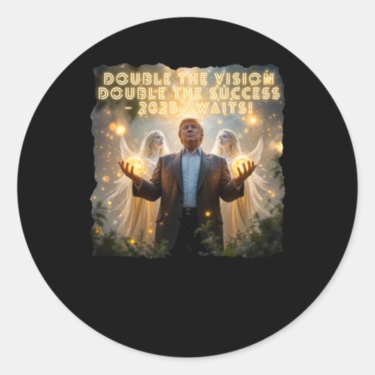 Gemini Design 2025 Ronde Sticker (Voorkant)