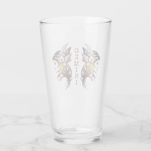 Gemini Drinkware Glas (Achterkant)