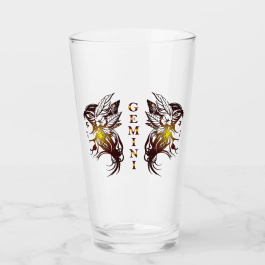 Gemini Drinkware Glas (Voorkant)