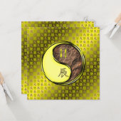 Gemini & Earth Dragon Kaart (Voorkant / Achterkant in situ)