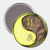 Gemini & Earth Dragon Magneet (Voorkant / Achterkant)