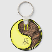 Gemini & Earth Dragon Sleutelhanger (Voorkant)