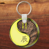 Gemini & Earth Dragon Sleutelhanger (Achterkant)