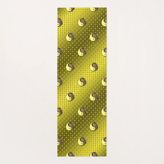 Gemini & Earth Dragon Yogamat (Achterkant)