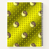 Gemini & Earth Monkey Notitieboek (Achterkant)