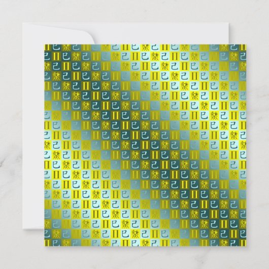 Gemini & Earth Snake Kaart (Achterkant)