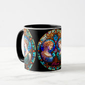 Gemini en Pearl Harmony Mok (Voorkant links)