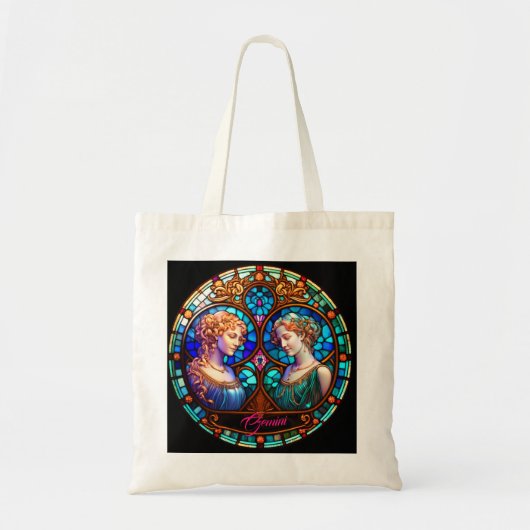 Gemini en Pearl Harmony Tote Bag (Voorkant)
