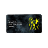 Gemini Etiket (Voorkant)