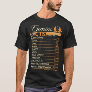 Gemini Feit Probleem Oplossen Sarcastic T-shirt