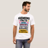 Gemini feiten: snel wit, multitasking en eindeloos t-shirt (Voorkant volledig)