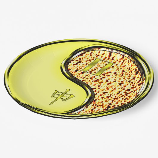 Gemini & Fire Monkey Papieren Bordje (Gekanteld)