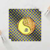 Gemini & Fire Ox Kaart (Voorkant / Achterkant in situ)