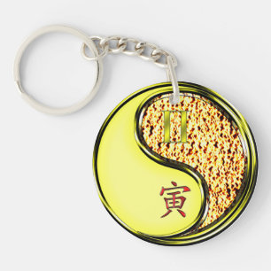 Gemini & Fire Tiger Sleutelhanger