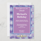 Gemini First Birthday Gold, ballonnen en foto's Kaart (Achterkant)