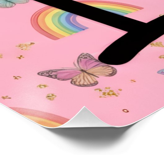 Gemini First Birthday Perfect Poster (Hoek)