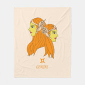 Gemini Fleece Blanket Deken (Voorkant)