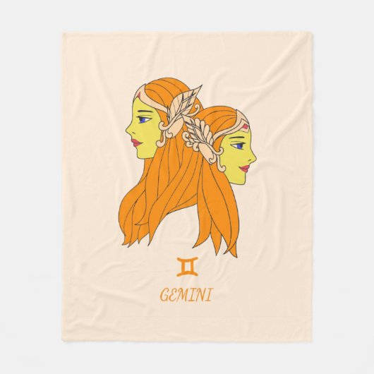 Gemini Fleece Blanket Deken (Voorkant)