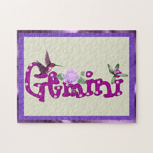 Gemini Flowers Legpuzzel (Horizontaal)