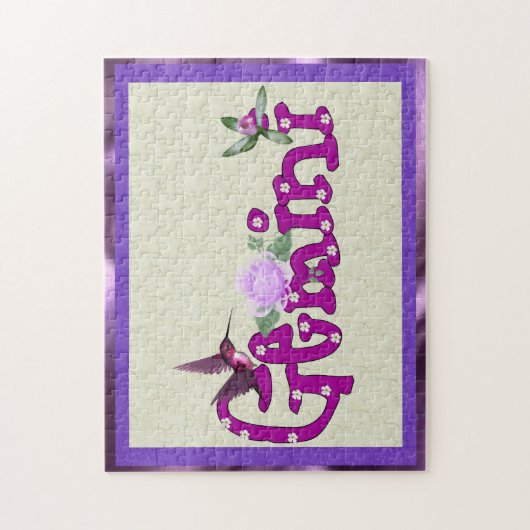 Gemini Flowers Legpuzzel (Verticaal)