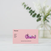 Gemini Flowers Visitekaartje (Staand voorkant)