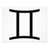 Gemini Foto Afdruk (Voorkant)