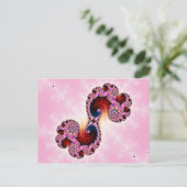 Gemini Fractal Art Briefkaart (Staand voorkant)