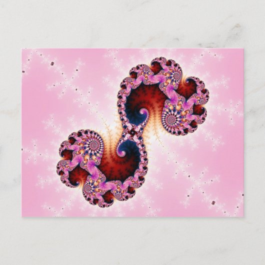 Gemini Fractal Art Briefkaart (Voorkant)