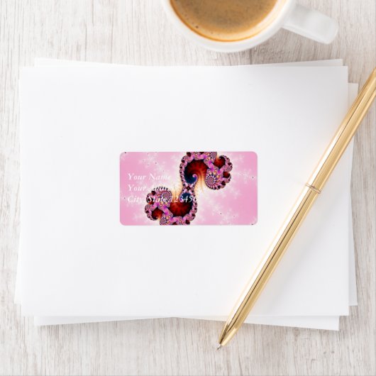 Gemini Fractal Art Etiket (Insitu)