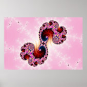 Gemini Fractal Art Poster (Voorkant)