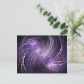 Gemini Fractal Briefkaart (Staand voorkant)