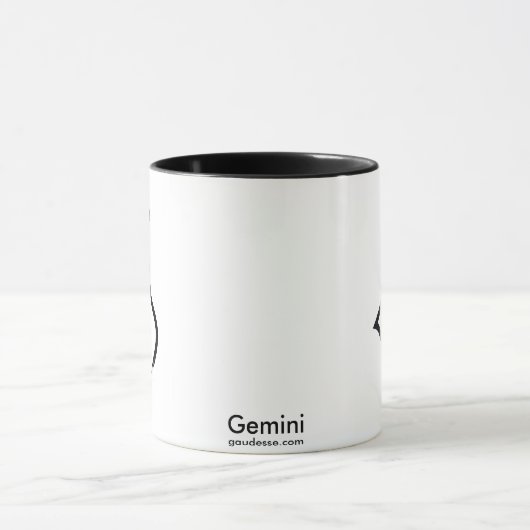 "Gemini" Gaudesse Zodiac-Mok Mok (Midden)