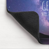 Gemini | Gepersonaliseerde zodiac-constellatie Muismat (Hoek)