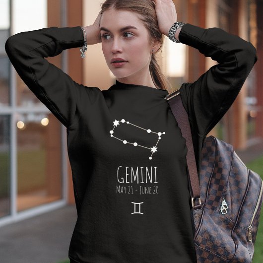 Gemini | Gepersonaliseerde zodiac-constellatie Trui