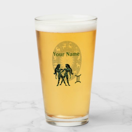 Gemini Glas (Voorkant gevuld)