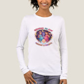 Gemini Glow: Pregnant & Powerful – Fun & Empowerin Tri-Blend Shirt (Voorkant volledig)