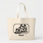 Gemini Grote Tote Bag (Voorkant)