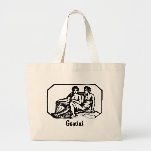 Gemini Grote Tote Bag (Voorkant)