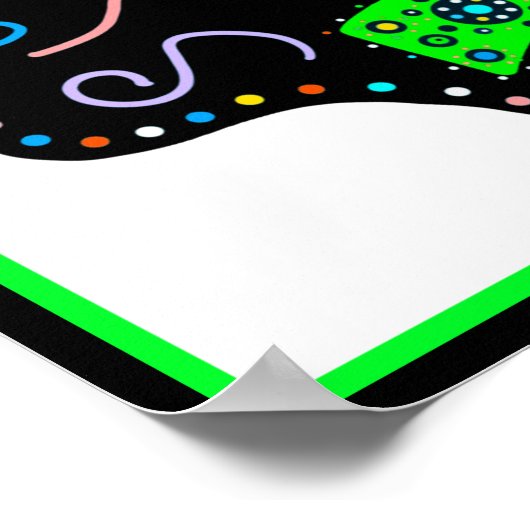 Gemini Hand Drawn Art Horoscope Sign Poster (Hoek)