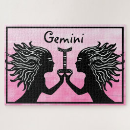 Gemini Hand Drawn Art Horoscope Sign Zodiac Legpuzzel