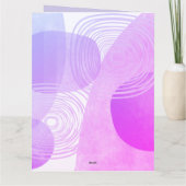 Gemini Happy Birthday / 21 mei - 20 juni Kaart (Achterkant)