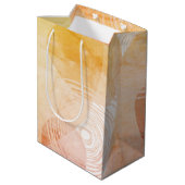 Gemini - Happy Birthday Medium Gift Bag Cadeauzakje (Achterkant Gekanteld)